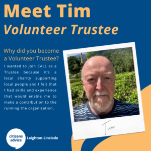 Why did you become a Volunteer Trustee?