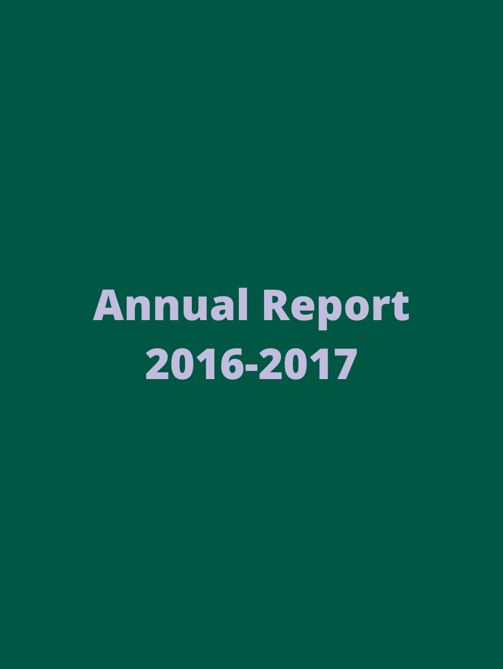 Annual Report 2016-2017 display graphic