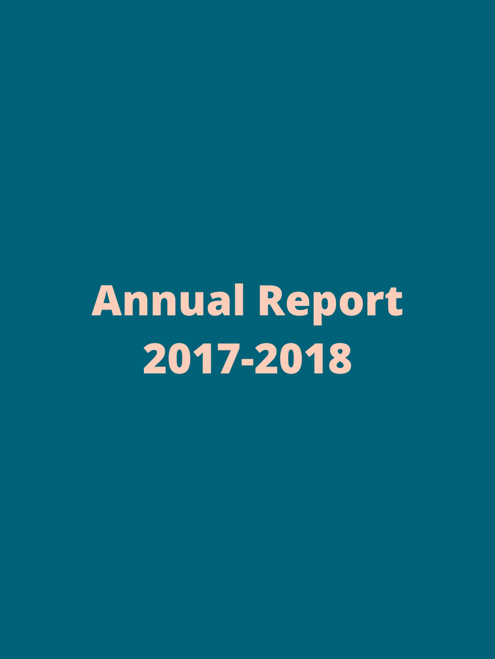 Annual Report 2017-2018 display graphic