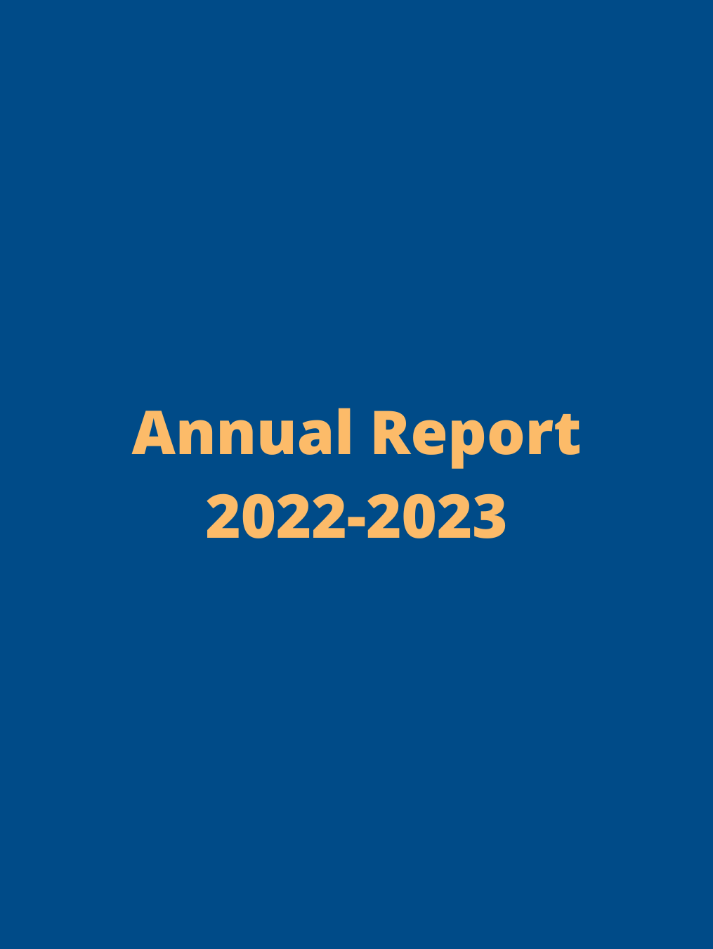 Annual Report 2022-2023 display graphic